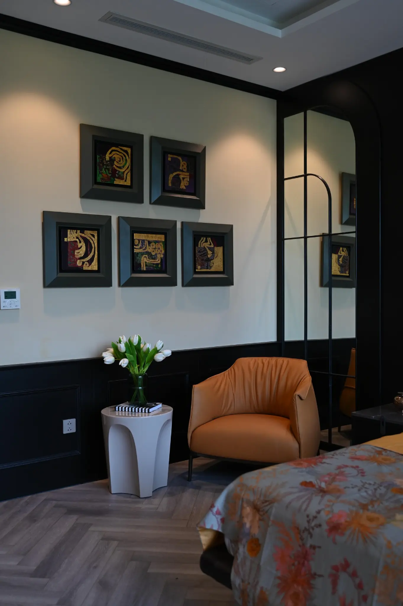 Tranh canvas in vải bố chống ẩm phù hợp decor hiện đại và dễ thay đổi
