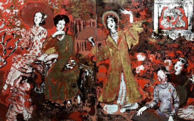 Màu sắc không đồng đều, loang lổ