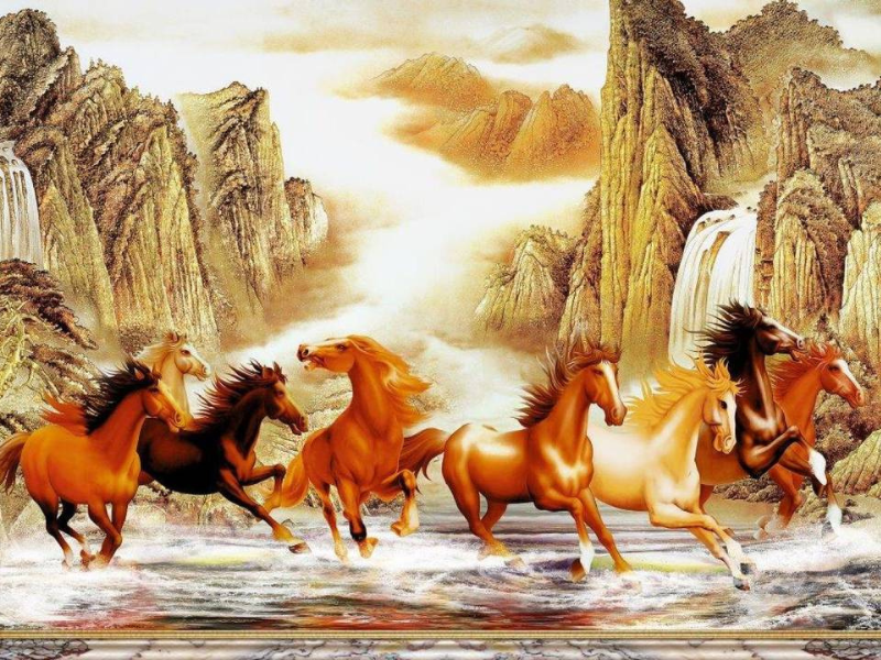 Nguồn gốc của tranh Mã Đáo Thành Công