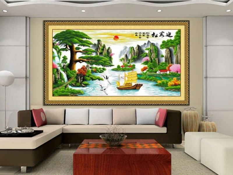 Khung tranh âm tường là gì?