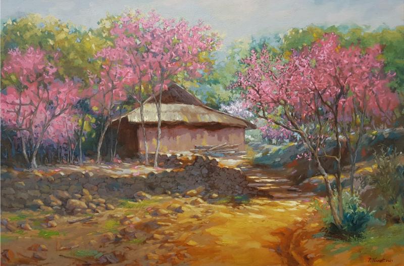 Ý nghĩa phong thủy của Tranh phong cảnh mùa xuân.