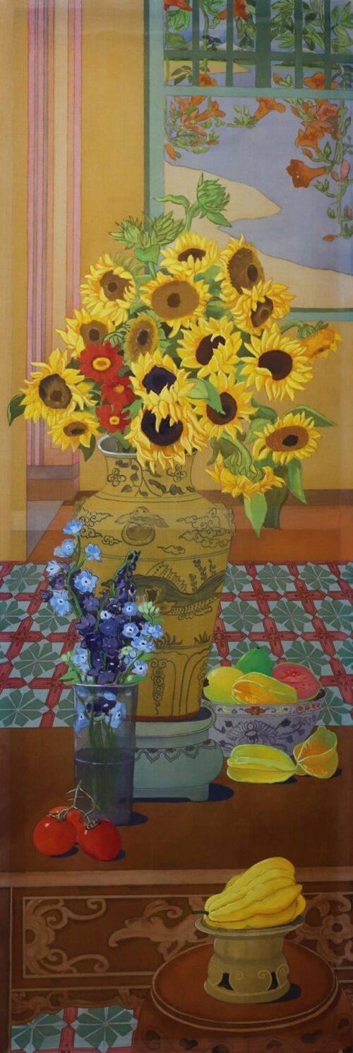 Tranh Hoa Hướng Dương Mẫu Số 1