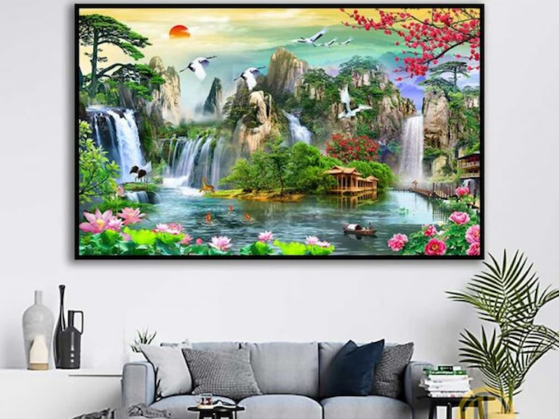 Tranh hợp tuổi Mậu Thìn 1988