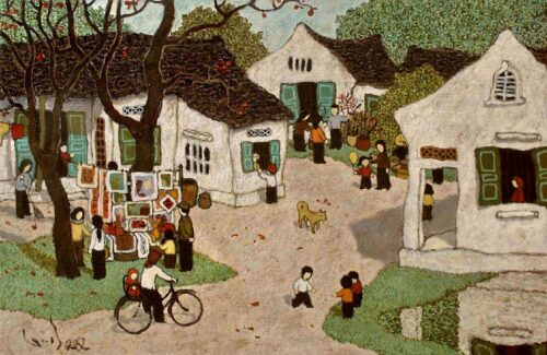 Khung Cảnh Làng Quê