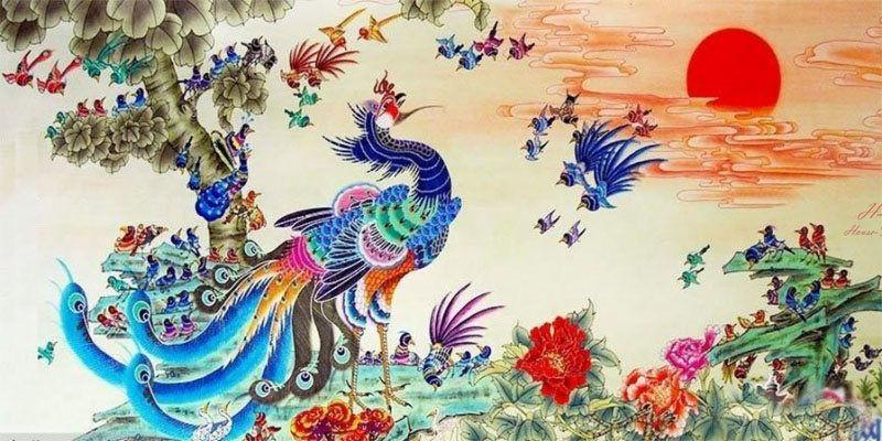 Ý nghĩa biểu tượng của tranh Bách Điểu Triều Phụng
