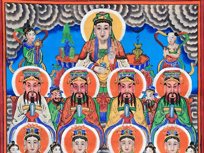Tranh hàng trống tứ phủ