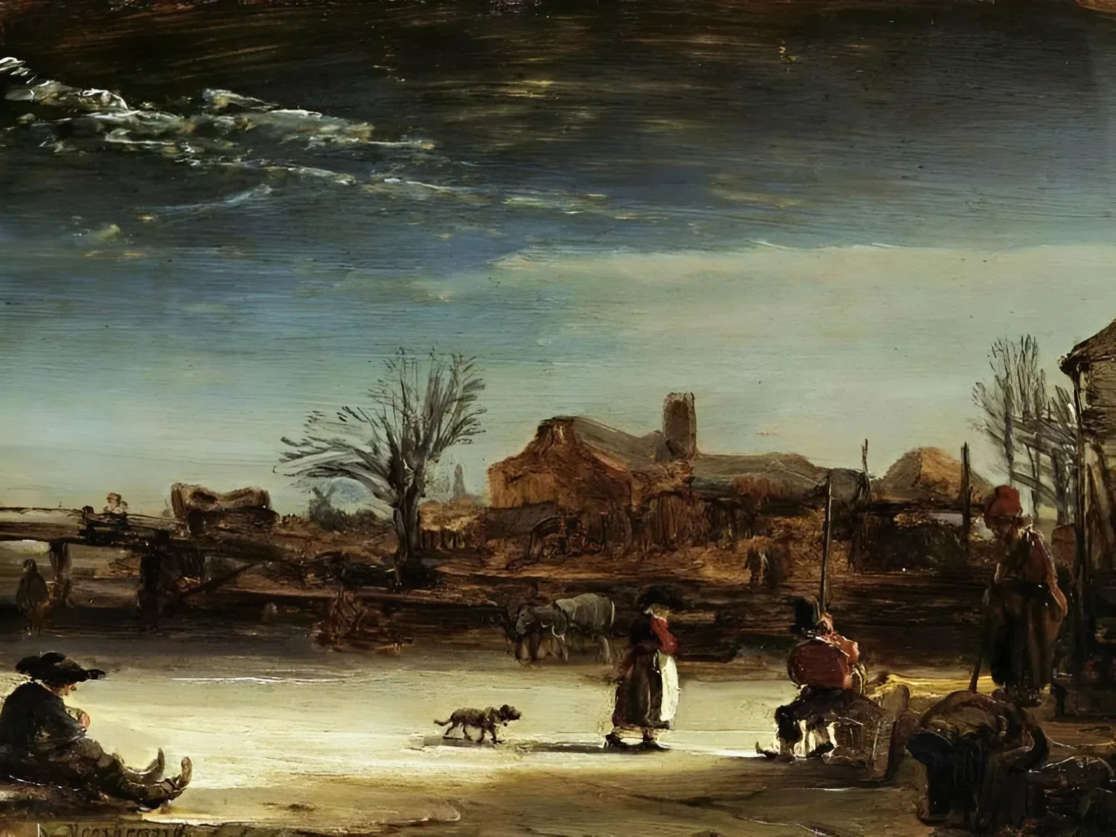tranh phong cảnh của Rembrandt