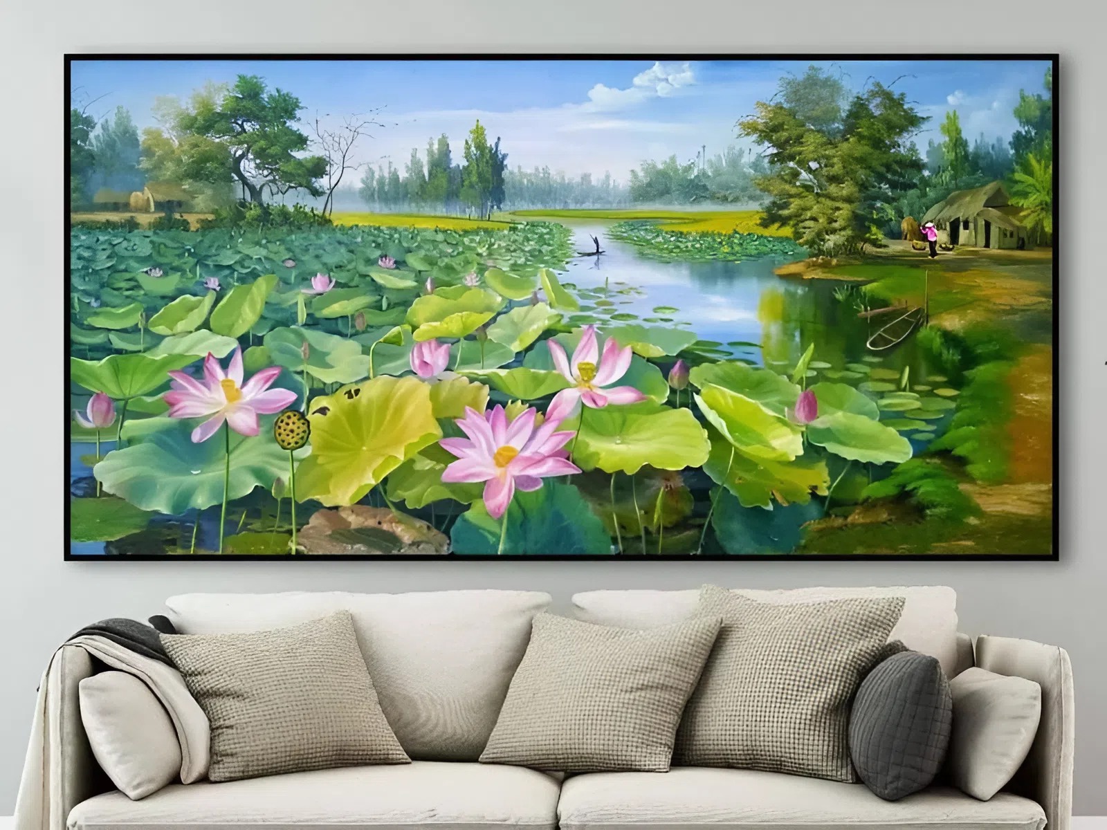 Cách vệ sinh và bảo quản tranh tráng gương