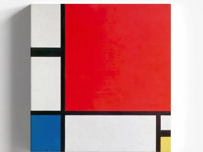 Composition II in Red, Blue, and Yellow
