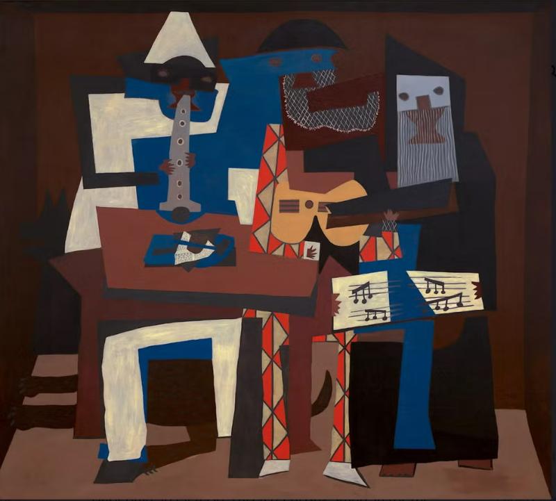 Tác phẩm "LOS TRES MÚSICOS"