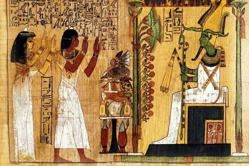 Tranh trên tường lăng mộ cho thấy kích thước của Pharaoh lớn hơn người thường, nhấn mạnh quyền lực tối thượng của họ