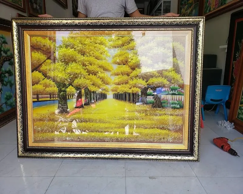 Nơi mua tranh mùa thu vàng