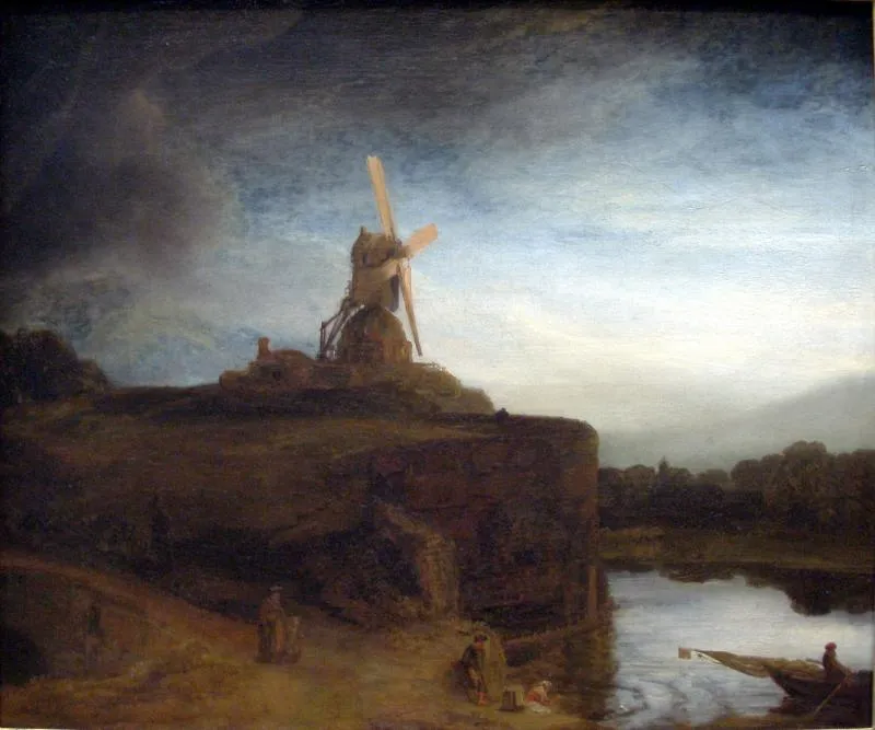 Tác phẩm “The Mill” của Rembrandt 