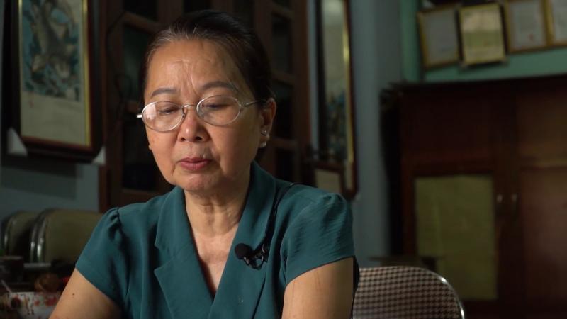 Nghệ nhân tranh Đông Hồ Nguyễn Thị Oanh