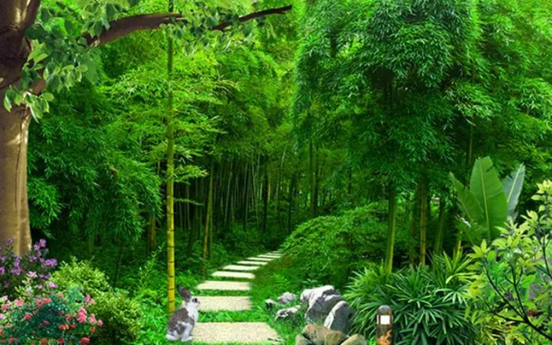 Tranh tre Việt Nam phù hợp với mệnh Mộc và mệnh Hỏa