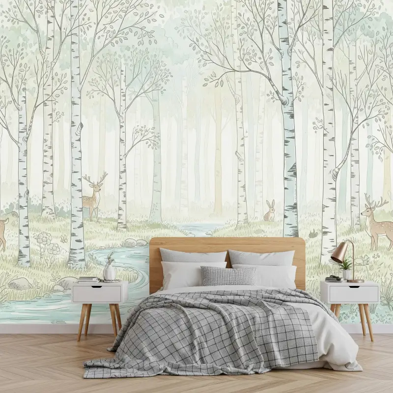 Tranh dán tường cho phòng ngủ 12