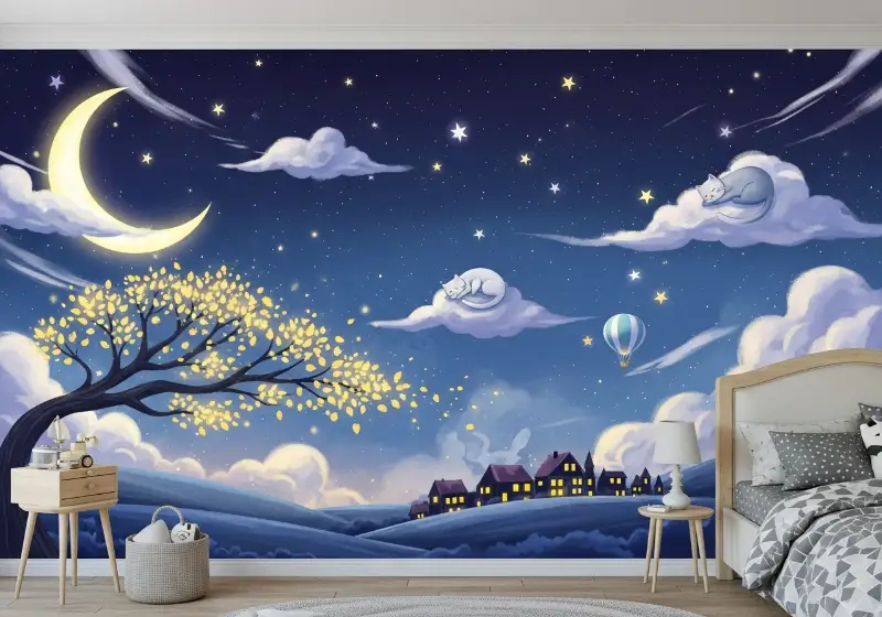 Tranh dán tường cho phòng ngủ 15