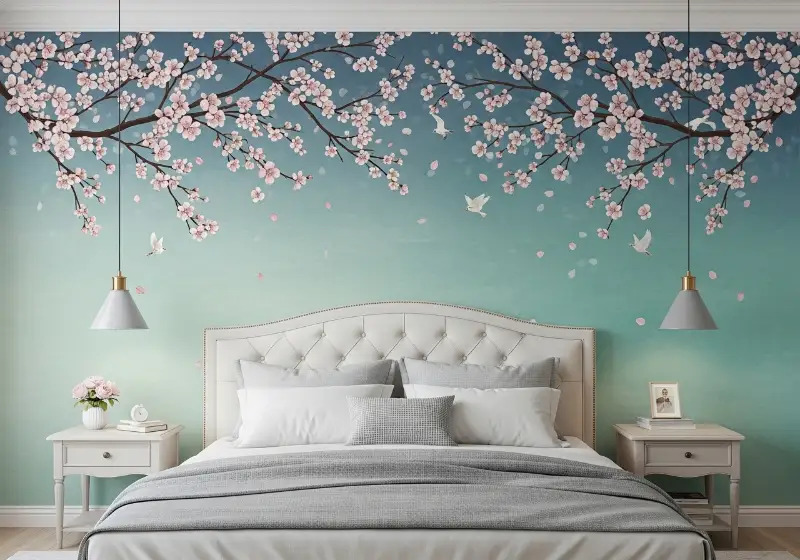 Tranh dán tường cho phòng ngủ 3