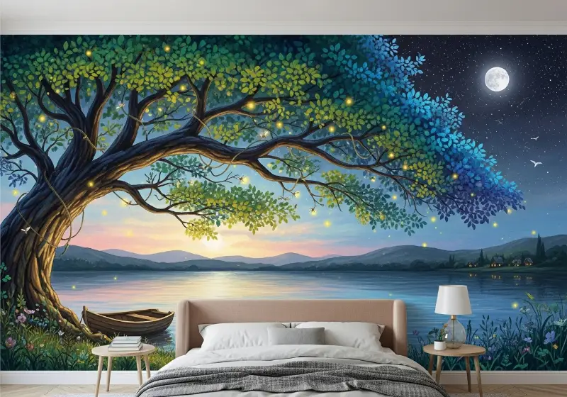 Tranh dán tường cho phòng ngủ 5