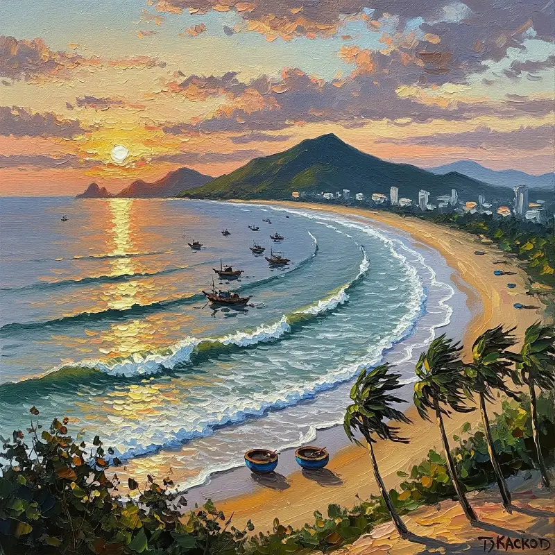 Tranh danh lam thắng cảnh Việt Nam 4