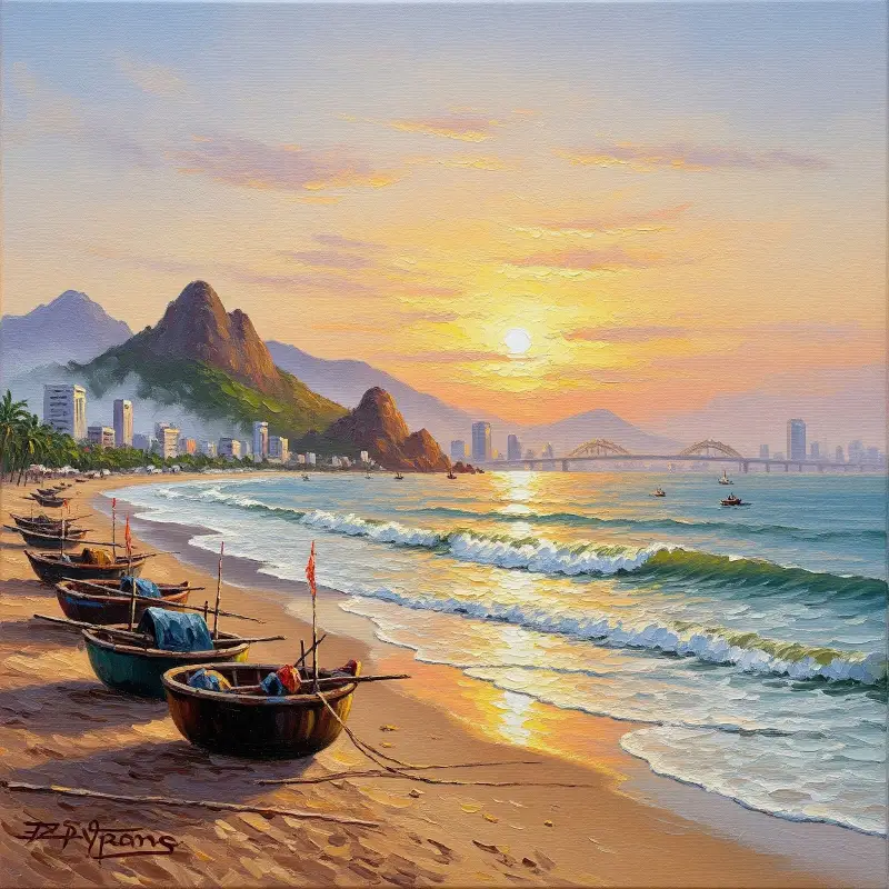 Tranh danh lam thắng cảnh Việt Nam 7