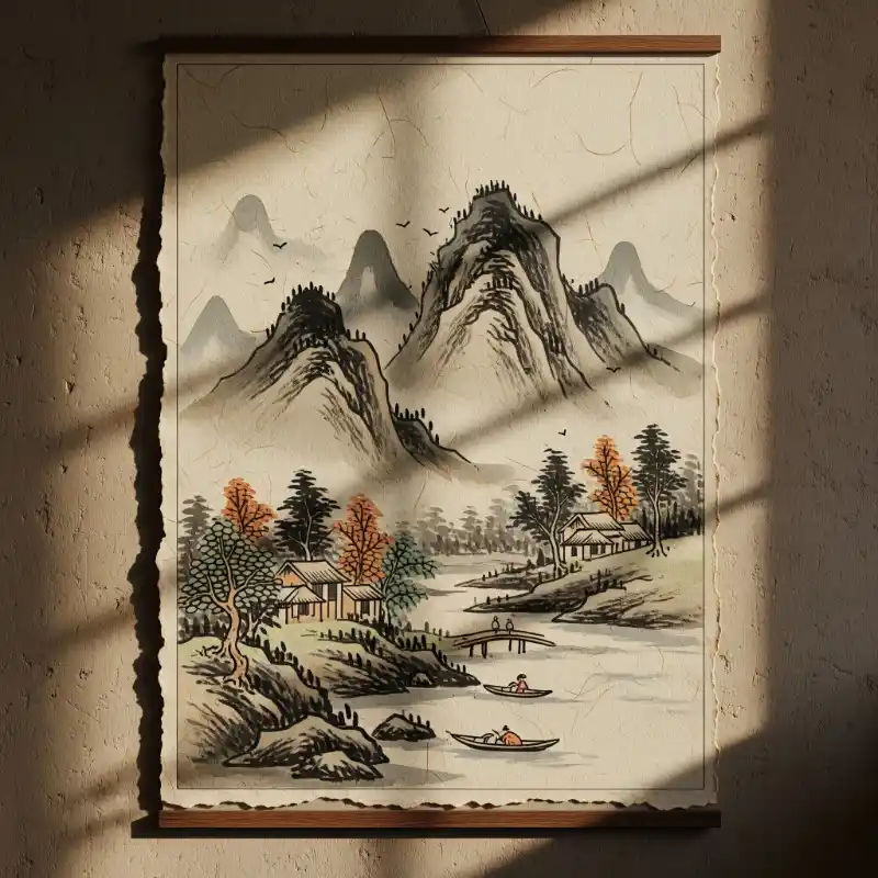 Tranh giấy 19