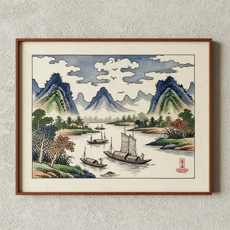 Tranh giấy 21