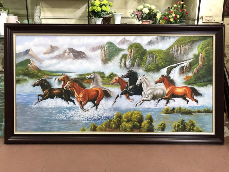 Tranh tân gia Mã Đáo Thành Công