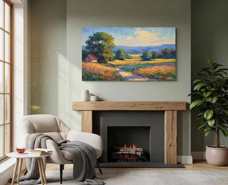 Tranh vải treo tường 1