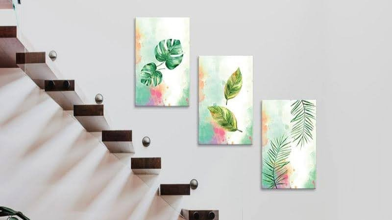 Vị trí treo tranh cầu thang cực kỳ quan trọng