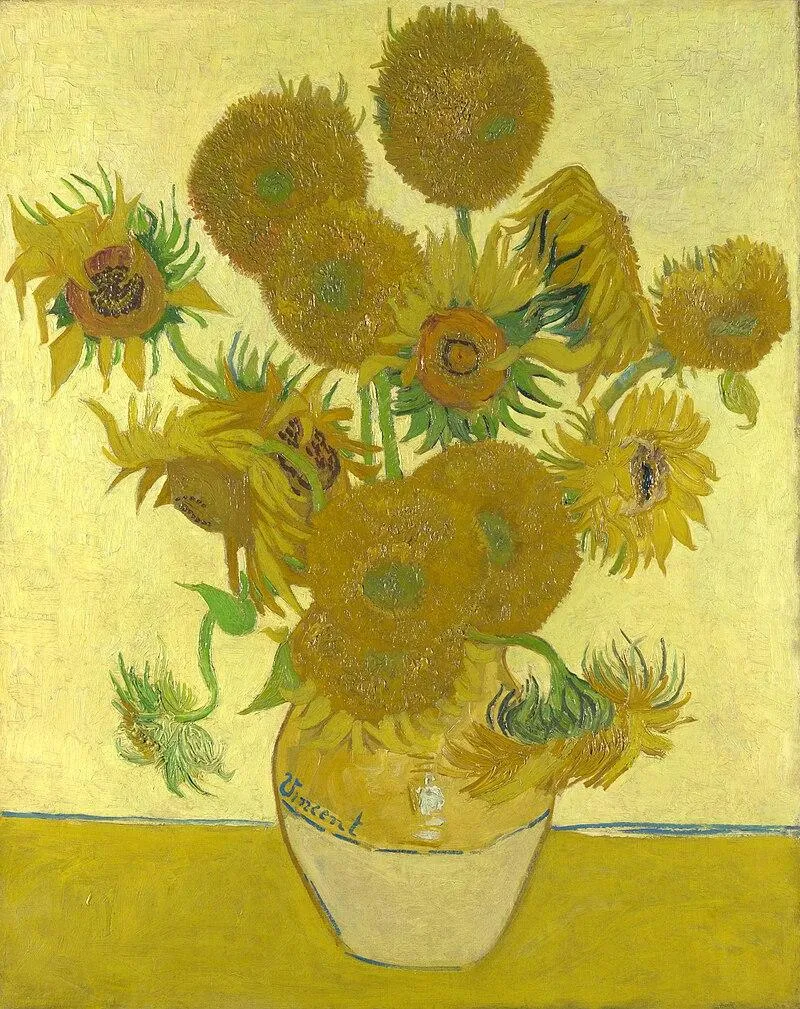 Tác phẩm “Hoa hướng dương” – Vincent van Gogh