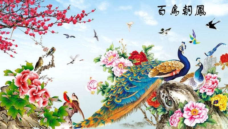 Tranh Bách Điểu Triều Phụng là gì?
