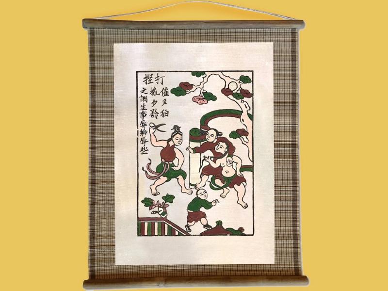 Bức tranh phản ánh lối sống và quan niệm đạo đức của người Việt cổ