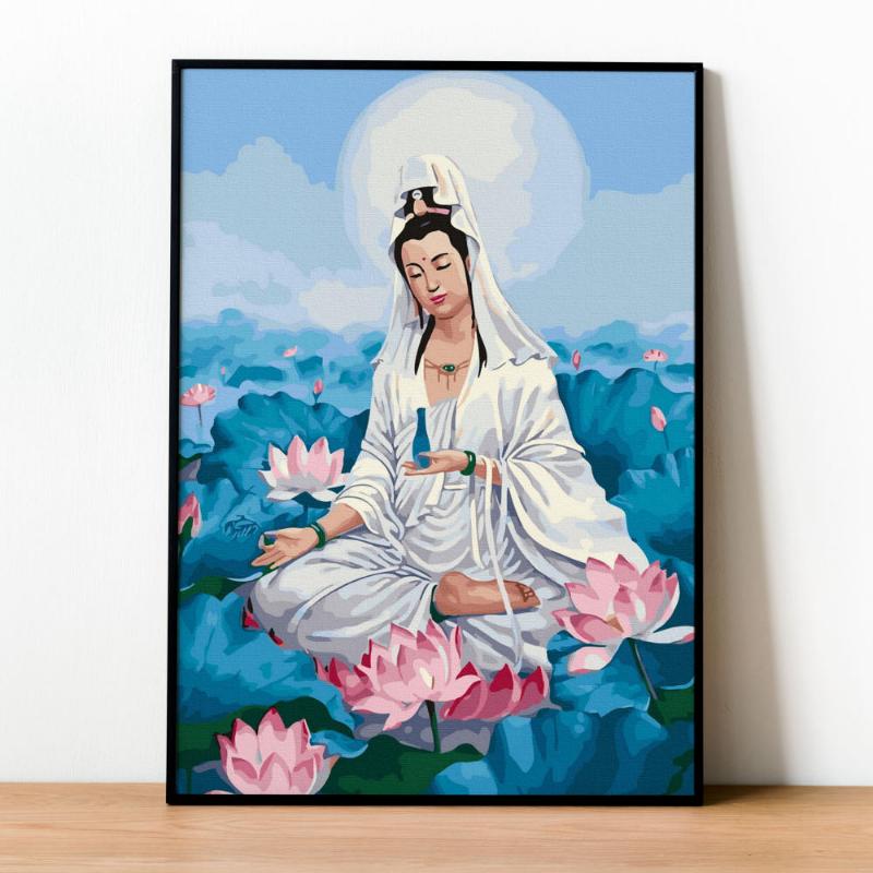 Bức tranh Phật, Quan Âm mang lại sự bình an, thanh tịnh và xua tan những điều bất an trong cuộc sống