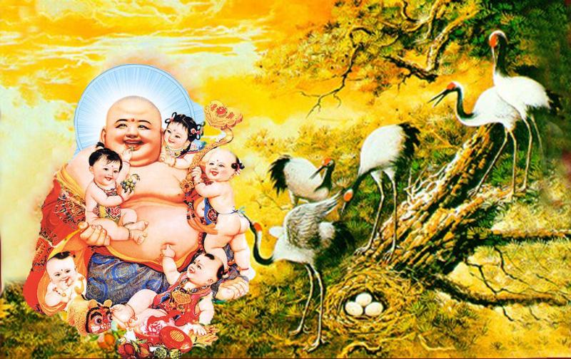 Tranh Phật Di Lặc hợp với tuổi nào