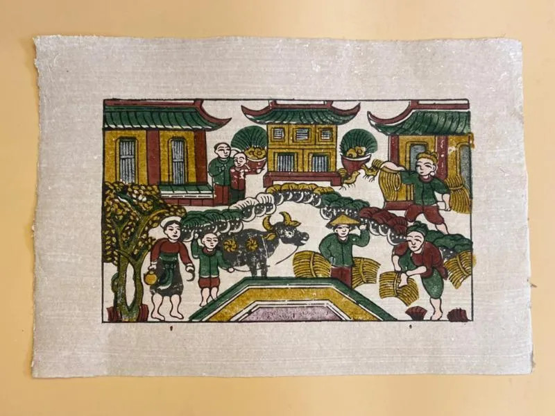 Giá trị nghệ thuật tranh đông hồ