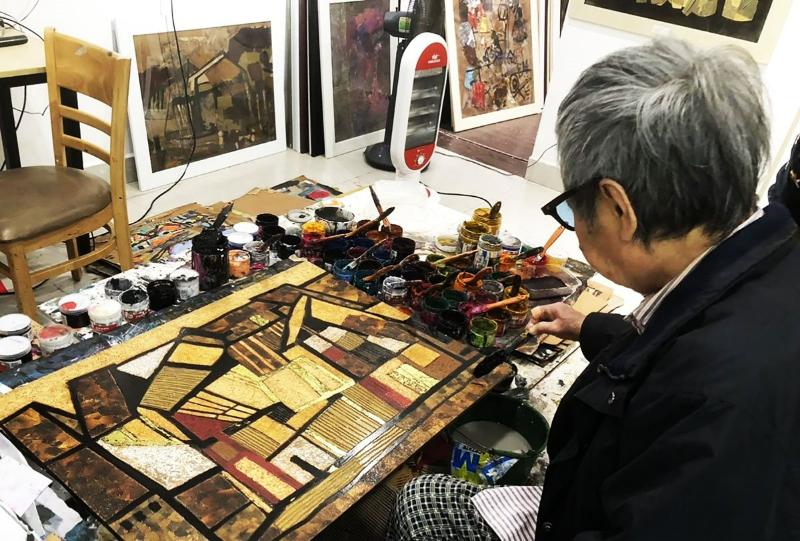 Hoạ sĩ Dương Bích Liên vẽ về Phố Cổ