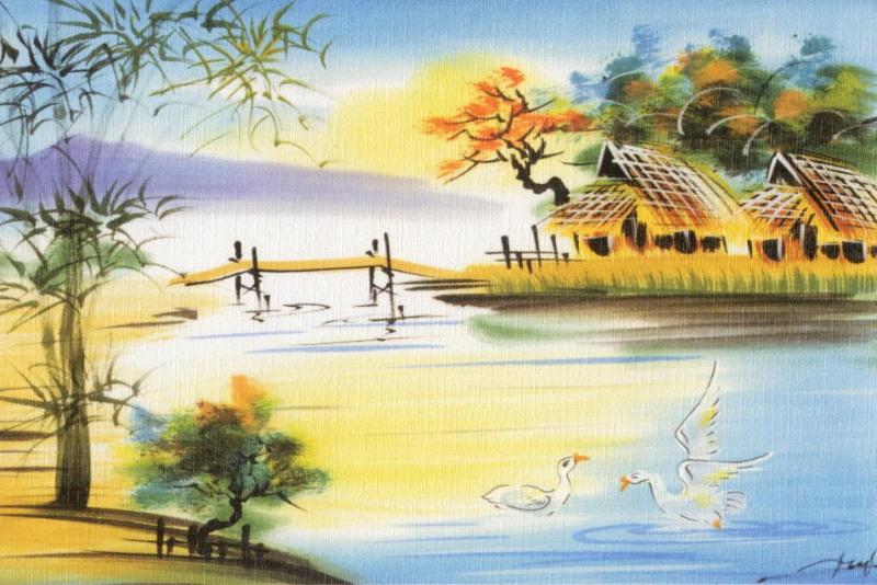 Chủ đề phong cảnh đồng quê