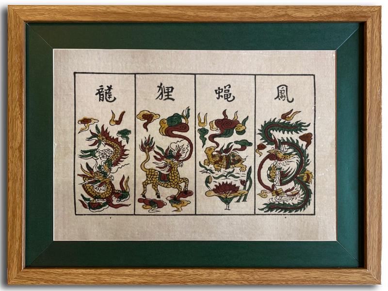 Tìm hiểu về tranh tứ linh