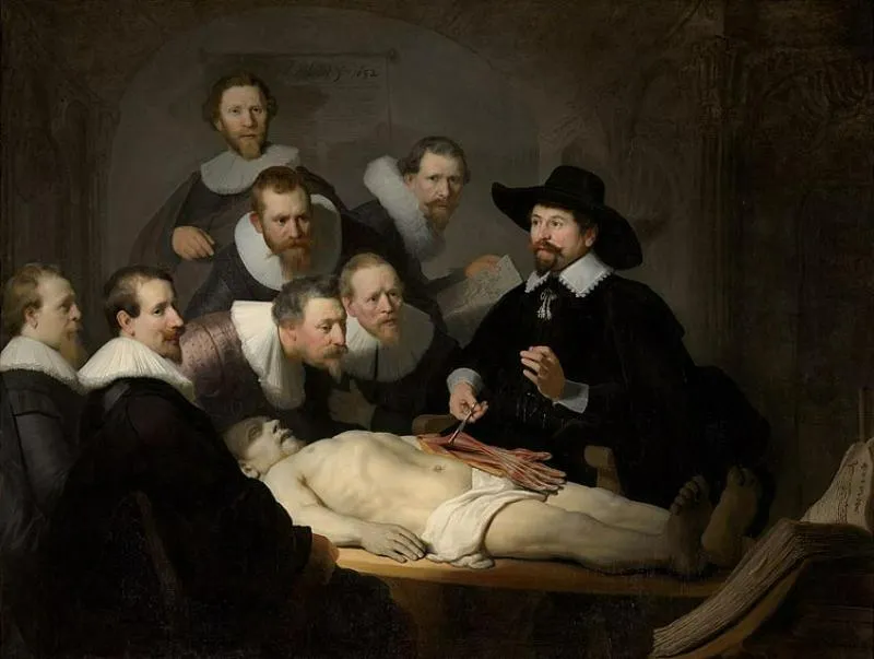 Tranh của ông Rembrandt có màu sắc trầm ấm, gần gũi