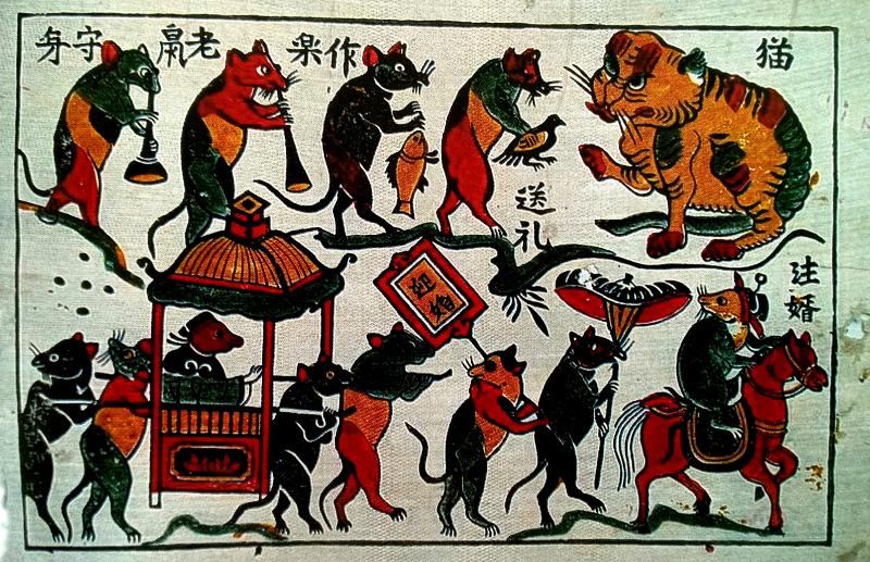 Hình ảnh chuột ám chỉ người dân thường khéo léo, mềm dẻo để vượt qua khó khăn