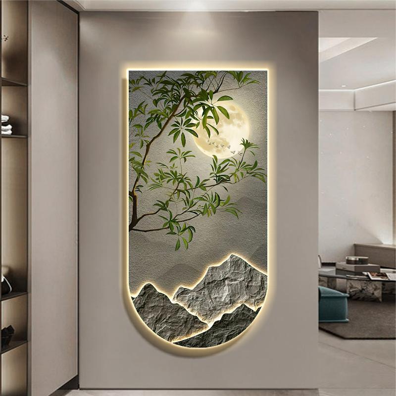 Tranh điện treo tường decor phòng khách hiện đại