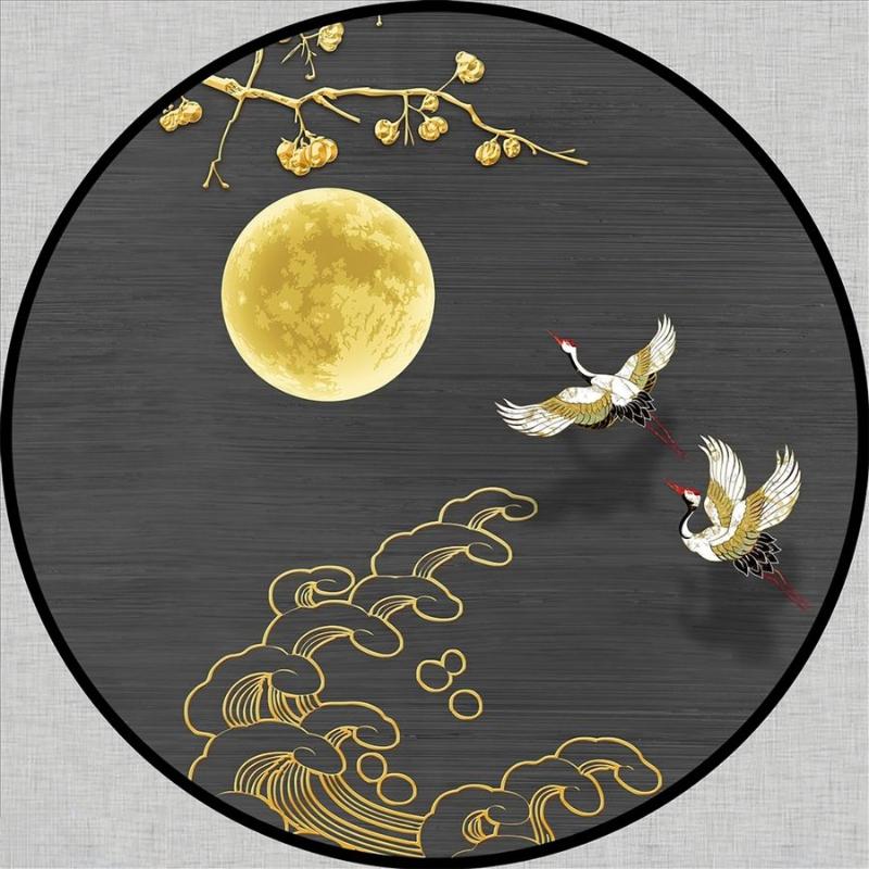 Tranh Đôi Hạc mang ý nghĩa may mắn, bình an