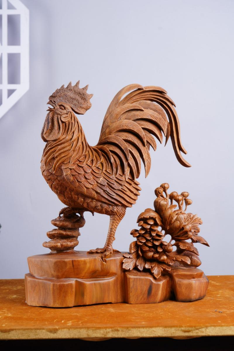 Tranh Đại Cát bằng gỗ mỹ nghệ