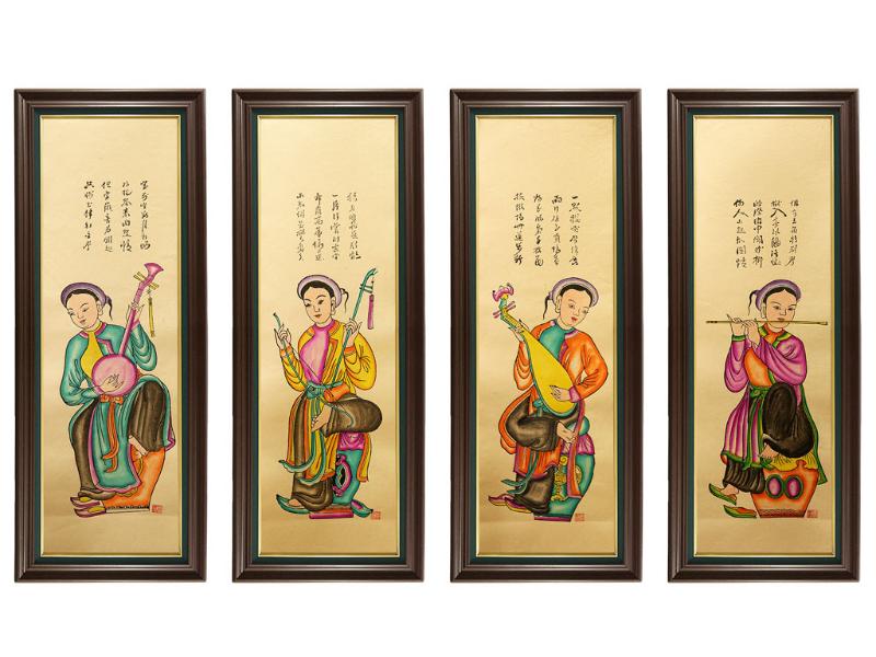 Tranh giữ màu bền lâu và vệ sinh đúng cách