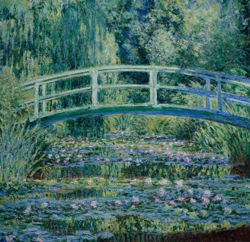 Tranh phong cảnh hoa súng của Claude Monet