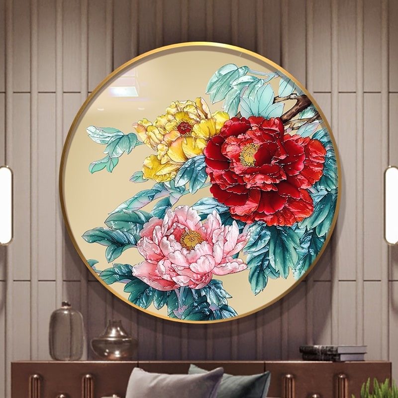 Tranh khảm trai hoa hiện đại