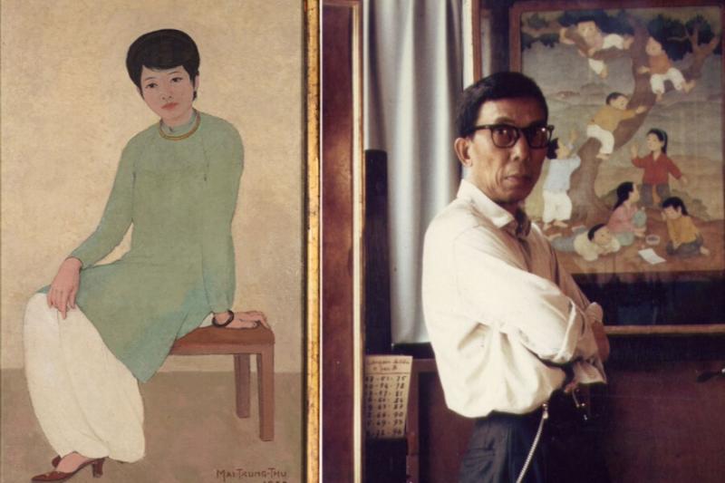 Bức tranh Chân dung cô Phương (1930) được xem là “viên ngọc quý” trong sự nghiệp của Mai Trung Thứ, từng đạt mức giá kỷ lục 3,1 triệu USD vào năm 2021