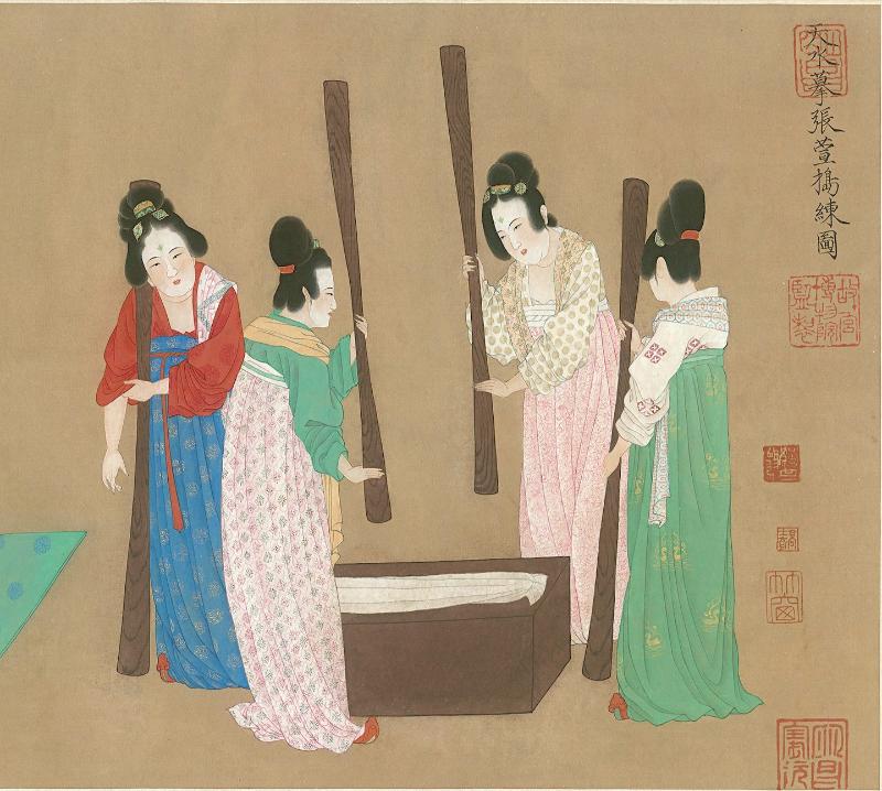 Tranh lụa Trung Quốc thời Đường – Tống (618 – 1279)
