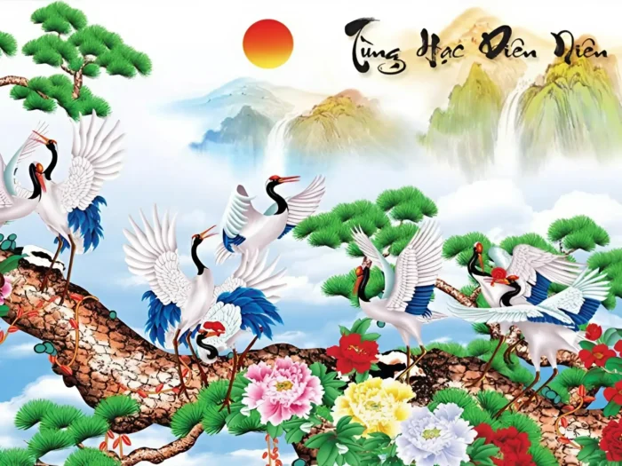 tranh phong thủy hợp tuổi quý dậu 1993
